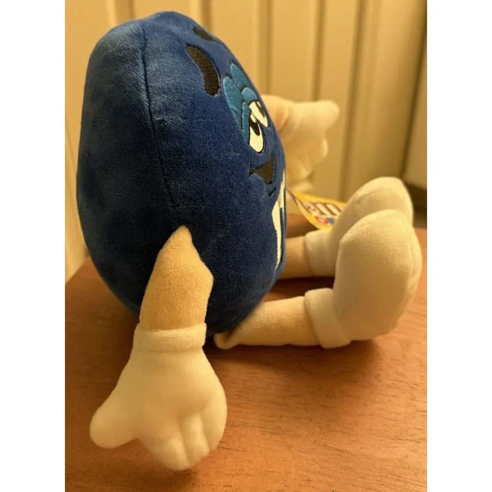 M&M's World Toy Factory Plush Stuffed Toy Blue 10